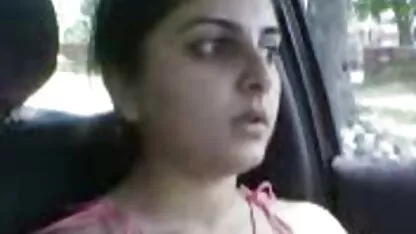 Pakistani fille dans voiture film porrno