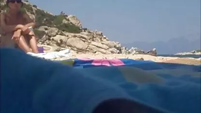 Plage Grecque Nudiste, porno plan a trois