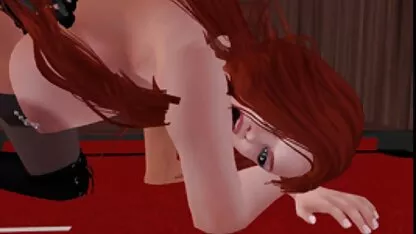 Le son du sexe, le visage animé et la voix de hud 3 grosse noire cochonne