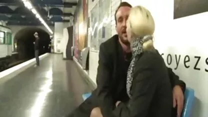 Travailleurs du métro Alicia par william. lesbienne film porn